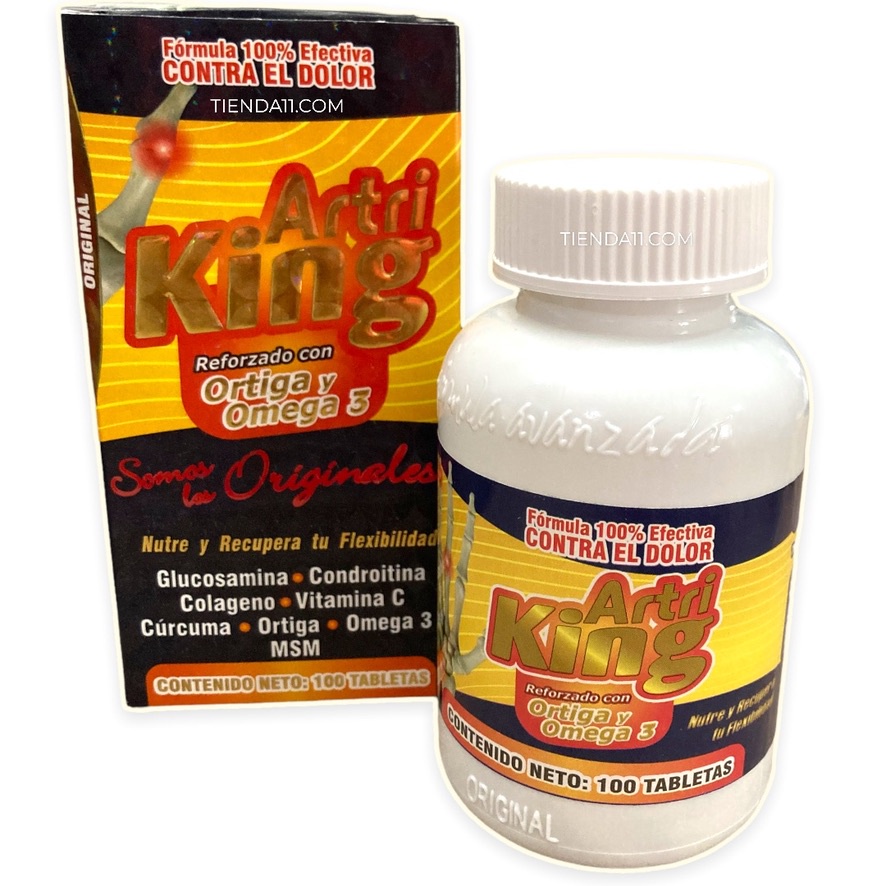 Artri King 100 Tabletas Herbolaria Saludable Shopee México