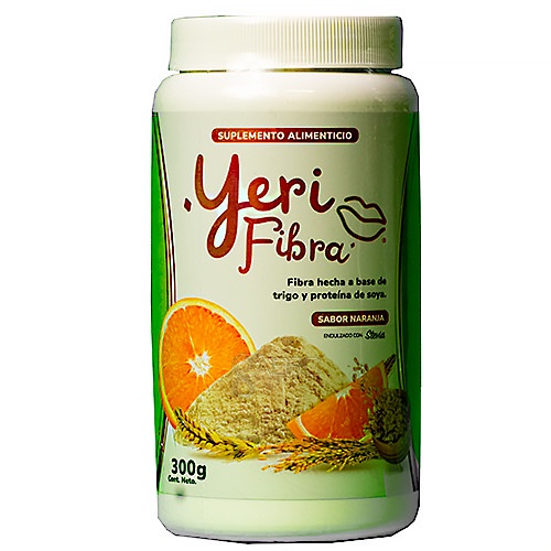 Yeri Fibra En Polvo Sabor Naranja 300 Grs Original | Shopee México