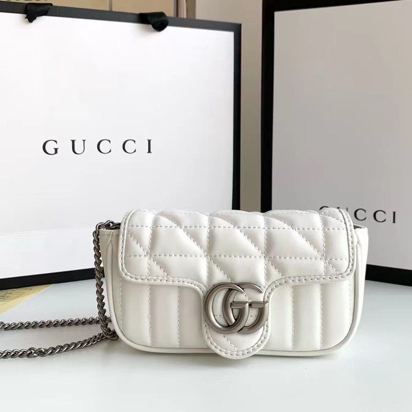 bolsa blanca gucci