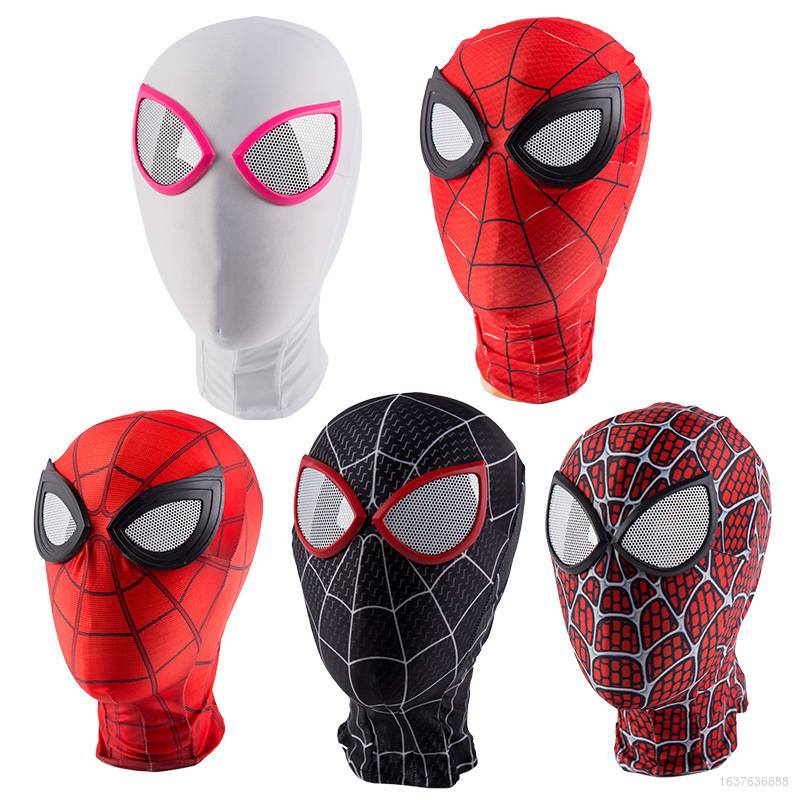 Marvel Spiderman Cosplay Máscara Tocado Los Vengadores Superhéroe Niño  Adulto Material Suave De Cabeza Completa Fiesta De Halloween Necesita  Pancartas | Shopee México
