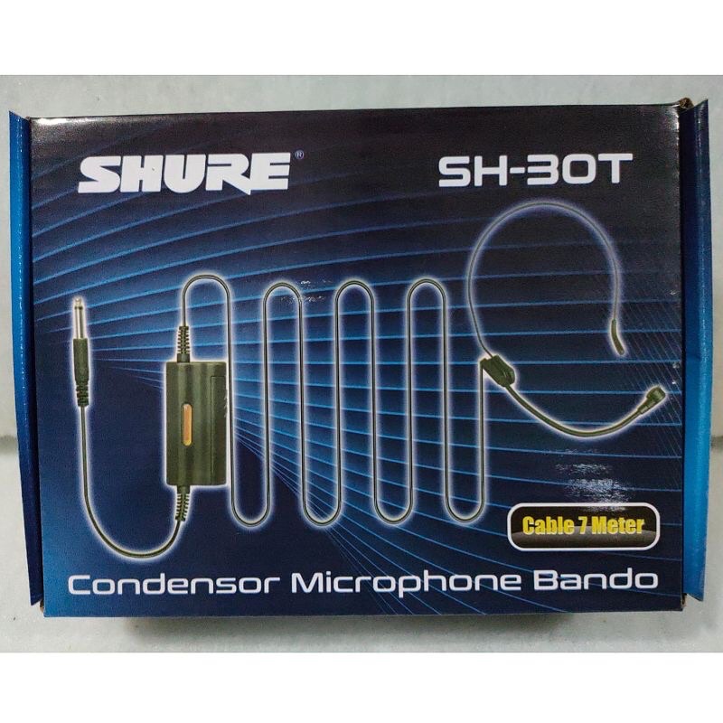 Diademas de micrófono shure SH 30T Cable/micrófono diademas imam