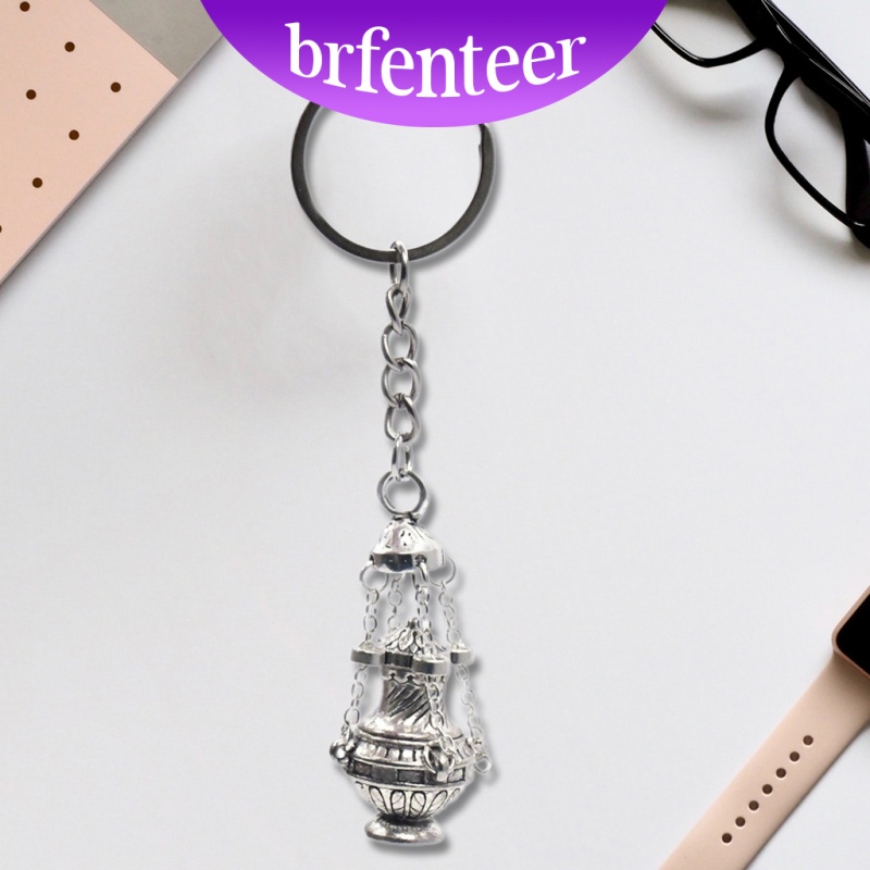 Christian Incense Burner Keychain Women Girls Car Keyring Holder Bag Wallet Purse Charms Religious Key Ring Keyfob Shopee Mexico