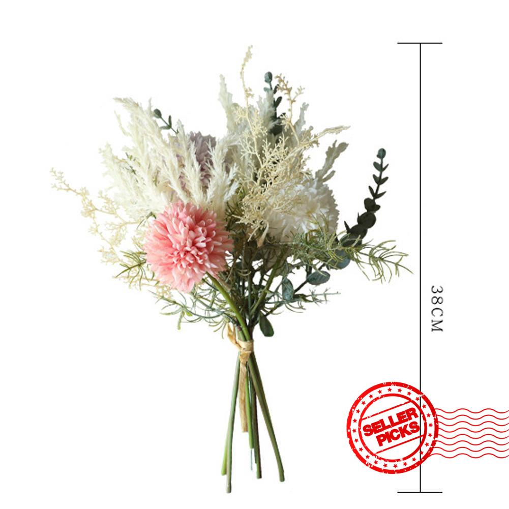 Un Manojo De Una Venta De Flores Artificiales Decoración Falsas V7L0 |  Shopee México