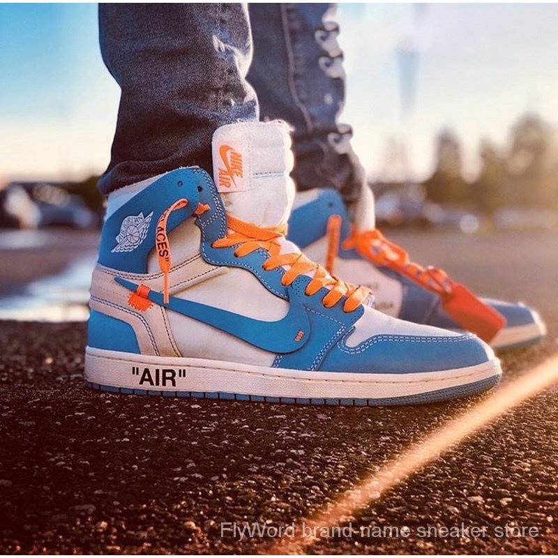 jordan 1 unc x off white