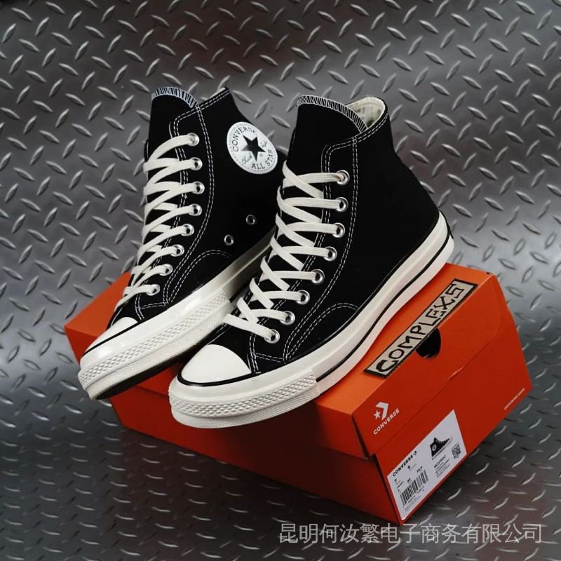 India Romper encender un fuego Converse CHUCK TAYLOR All Star 70s HI BLACK EGRET X8OW | Shopee México