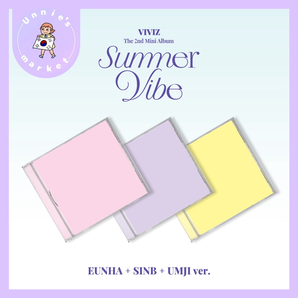 VIVIZ [Summer Vibe] 2nd Mini Album Jewel Case ver. | Shopee México