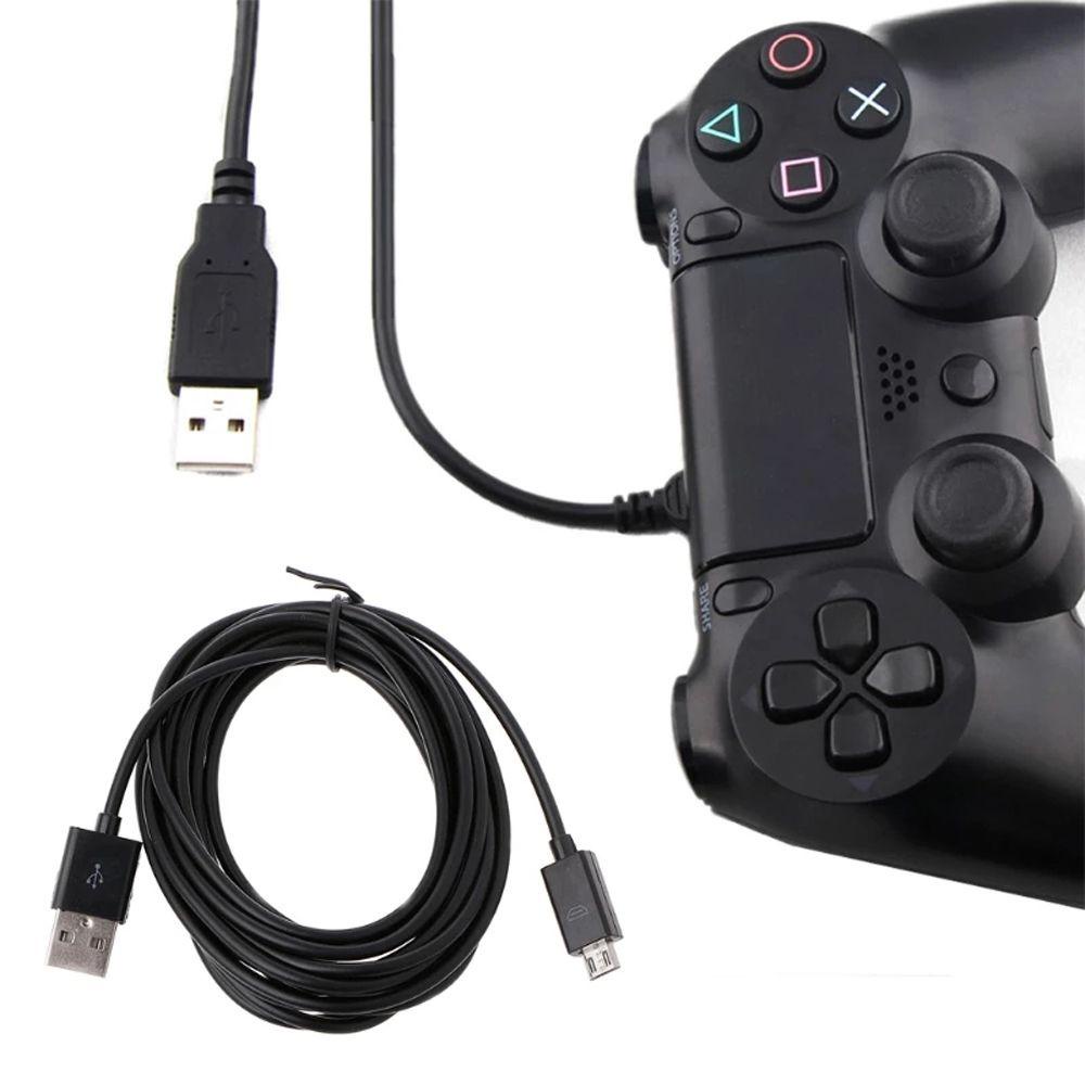 El Mando De Ps4 Tiene Microfono BRIGHT2 PS4 Cable De Carga Juegos Accesorios Micro USB Juego Línea De  Alimentación PS4 Controladores | Shopee México