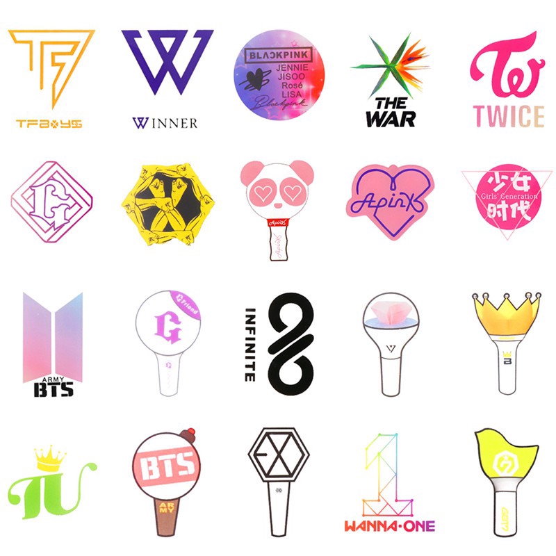 HW】1PC KPOP EXO TWICE BTS GOT7 BLACKPINK WANNAONE Finger Keychain | Shopee  México