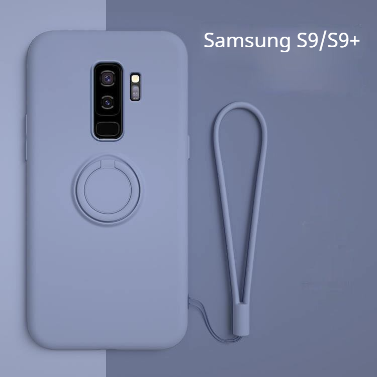 de para Samsung Galaxy S9+ S9 con soporte para anillo+Lanyard Samsung S9Plus Soft Case | Shopee México