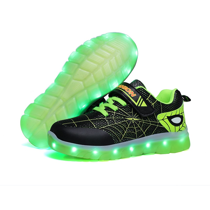Aizeroth USB Recargar Skateboarding Zapatos Luces LED Coloridos Parpadeante Zapatos de Skate Rueda Doble Zapatillas Calzado Deportes de Exterior Gimnástico Sneakers Regalo de cumpleaños para niña 