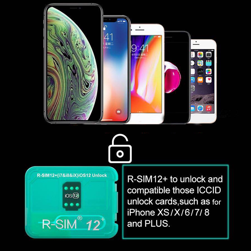 Southtree Universal Automatic R Sim12 Super Iccid Unlock Sim Card Tool For Ios 12 2 12 3 Shopee Mexico