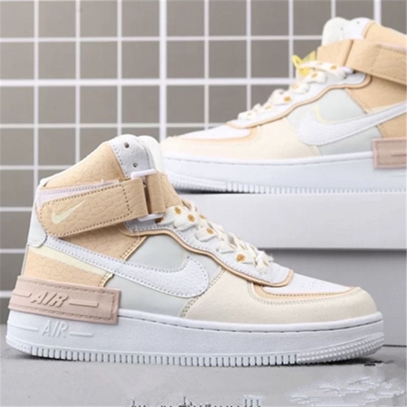 Cream Color Air Force Ones