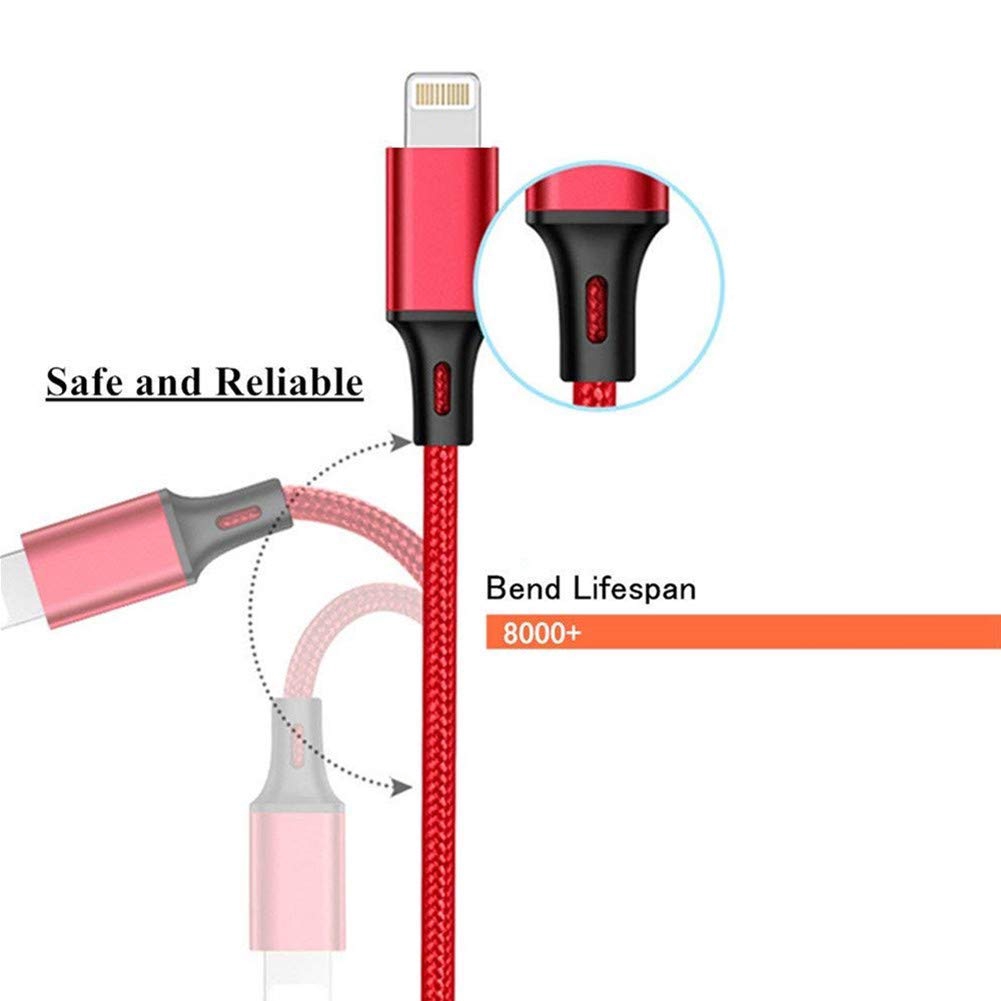 1.2M 3in1 Micro Usb/Tipo C/8Pin Lightning Multi Carga USB Cable De Datos Cable 