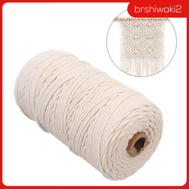 cuerda de algodón natural para adultos principiantes UHAPEER Kit de manualidades hilo macramé Set de hilo de algodón atrapasueños 