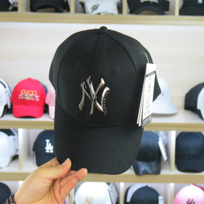 Gorra de béisbol importada de New york yankees NY Iron - NY METAL SILVER