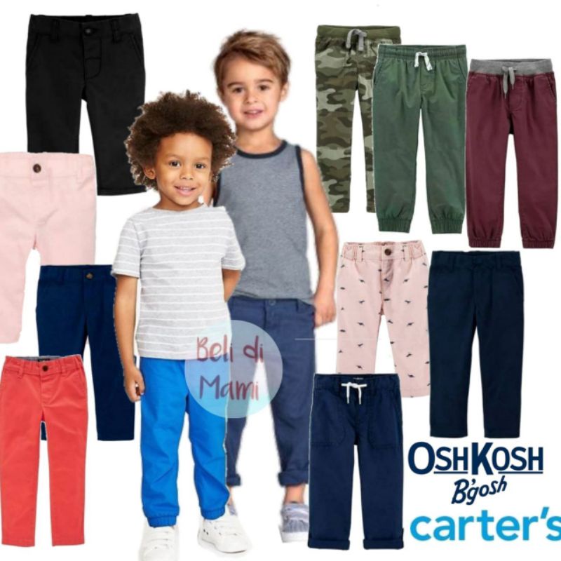 Oshkosh, Carter's - pantalones de bebé niño | Tamaño 6, 9, 12, 18, 24 meses  | Shopee México
