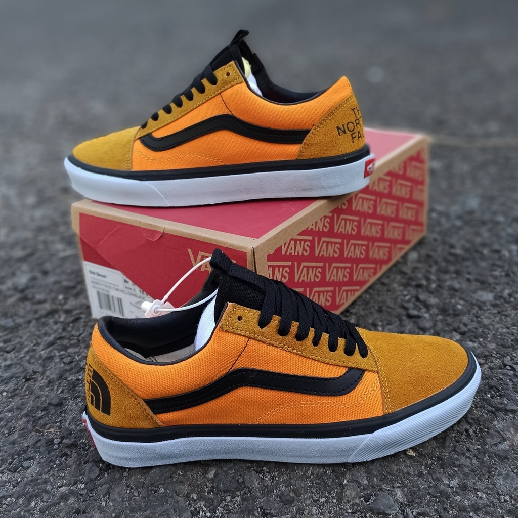 Fragante Extremistas de acuerdo a Vans Old Skool amarillo negro Premium Original | Shopee México