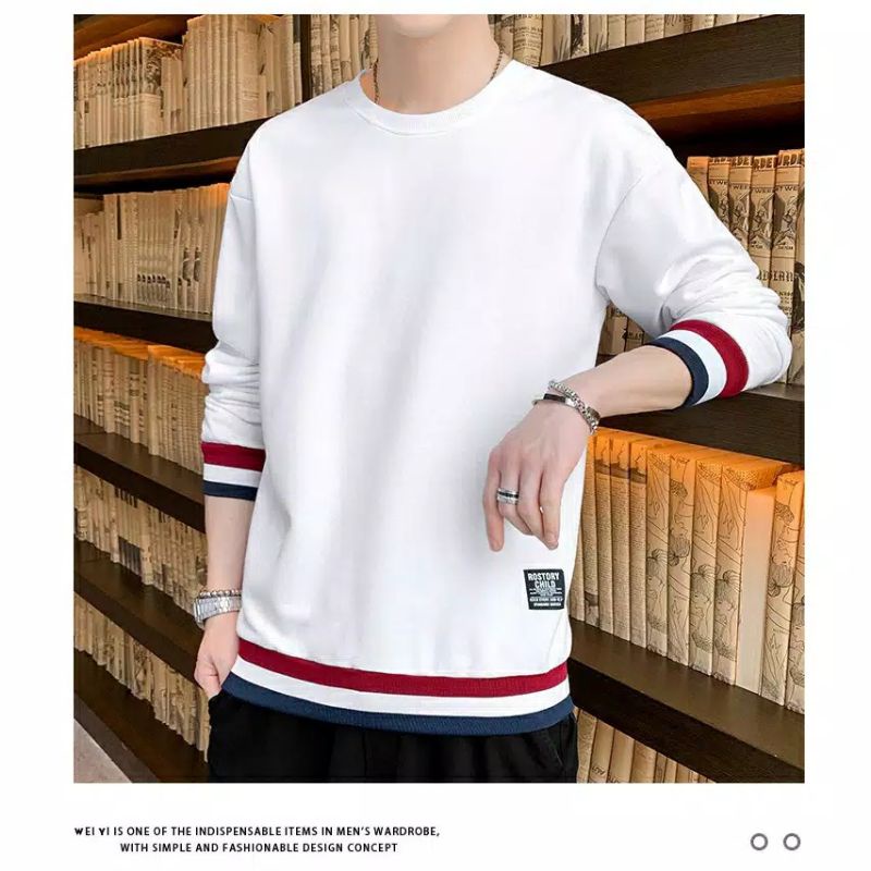 ROCK / ropa hombres manga larga ropa Cool Top modelo coreano | Shopee México