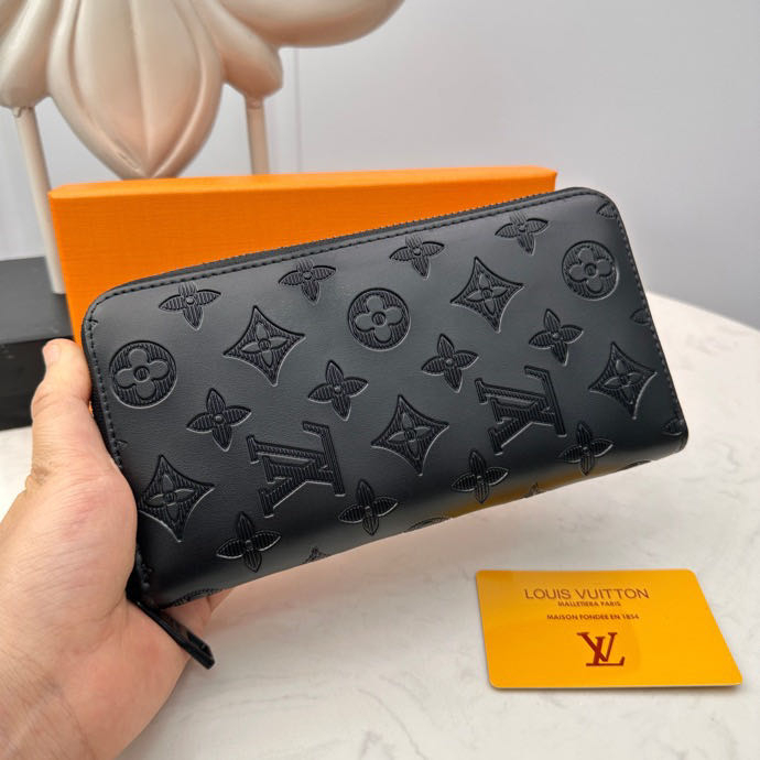 Cartera De Sobres De Louis Vuitton 100 % Genuina , Larga LV Con