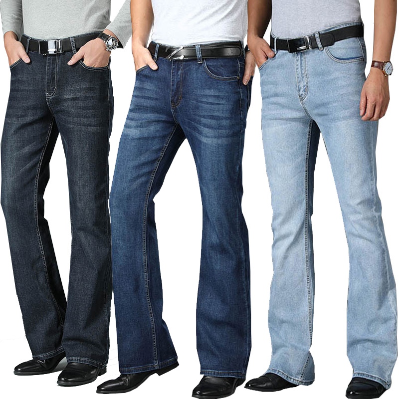 Pantalon vaquero campana hombre sale