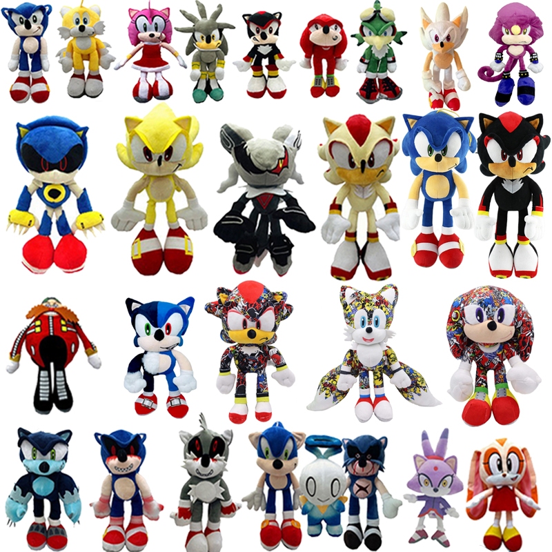 Retailer muñecos de súper sonic