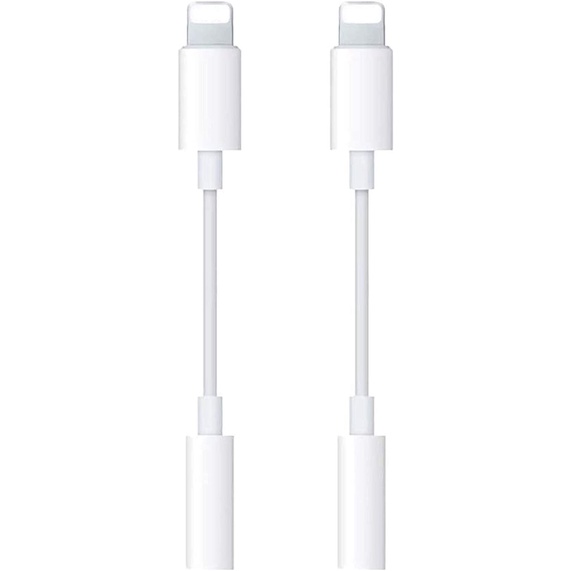 Adaptador de iPhone Dongle Cable de Audio AUX de 3,5 mm Accesorios para Auriculares Compatible con iPhone 13/12/11/X/8 Certificado Apple Mfi Adaptador Lightning a Conector de Auriculares de 3,5 mm, 