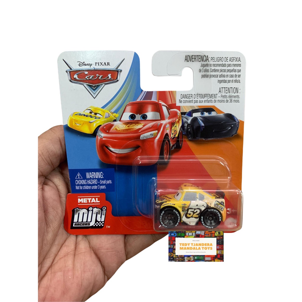 Disney Pixar Cars Mini Racers Claude Scruggs 52-4 cm | Shopee México