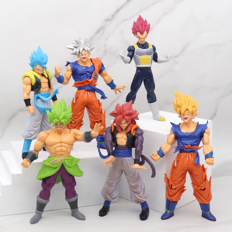Figura De Muñeco De Dragon Ball Goku Vegeta Anime DBZ Modelo Adornos ...