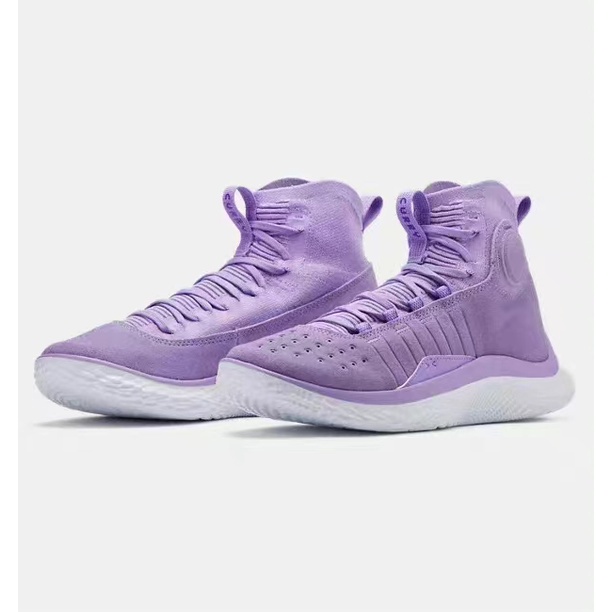 Curry 4 flotro purple basketball Zapatillas Para Correr