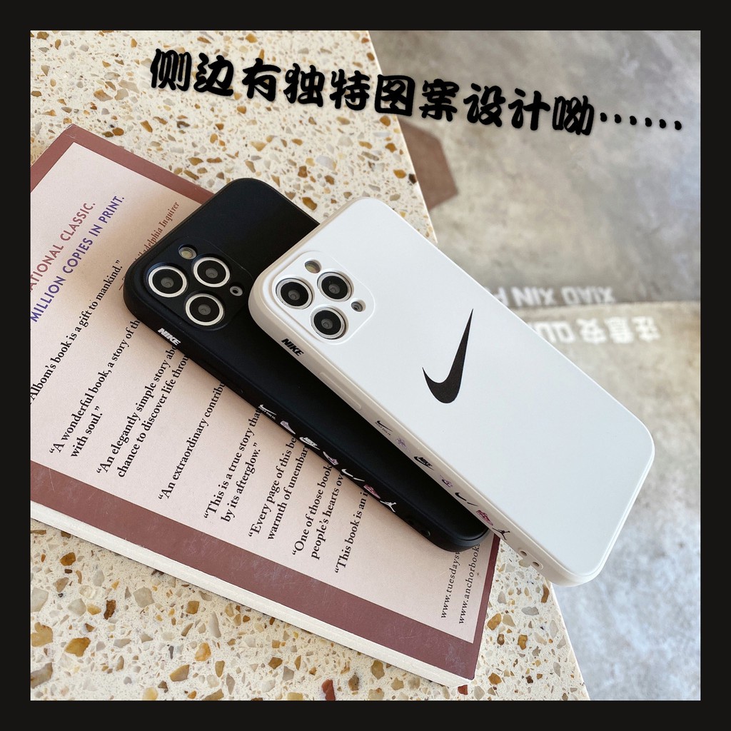 Funda Xiaomi Poco M5s Nfc Redmi Note 10 10s 10 Pro 10 5G funda blanda Nike Side Printing Square Luxury Casing Premium Armor silicona funda blanda