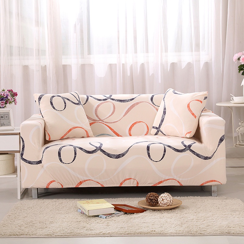 Funda elástica para sofá, Universal, Multicolor, estilo europeo, que puede  cubrir todo el sofá | Shopee México