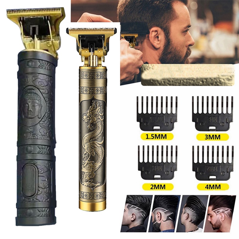 T9 Rasuradora Trimmer Vintage Maquina Afeitar Barba Cabello USB ...