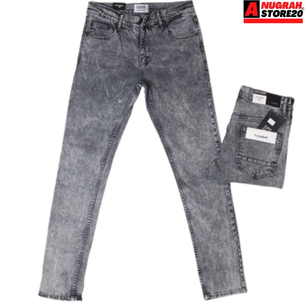 Pull Bear Jeans largos para hombre Shopee