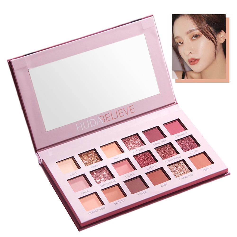 Paleta De Maquillaje De 18 Colores De Larga Duración Mineral En Polvo A2U2  | Shopee México