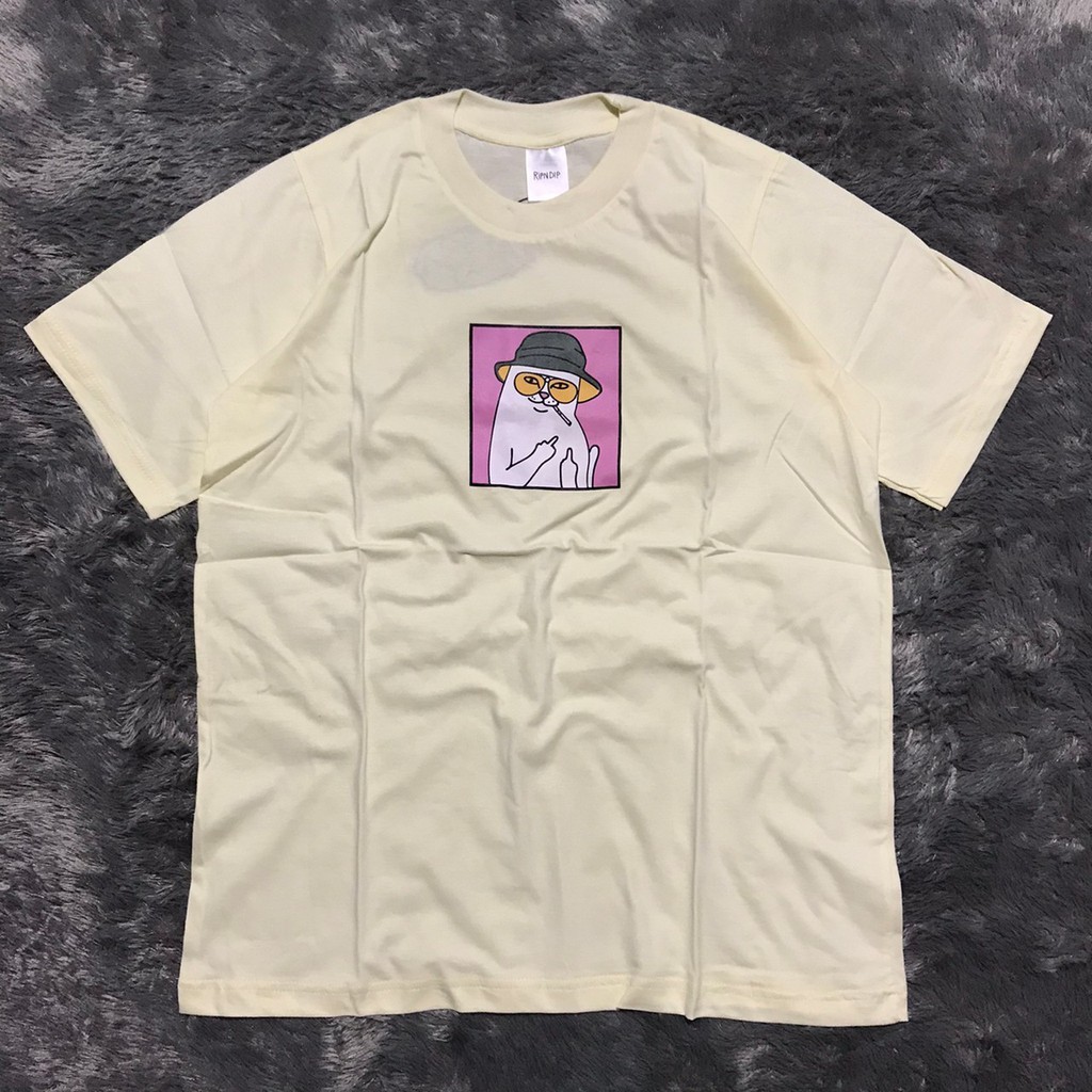 Ripndip  amarillo luz camiseta ropa camiseta | Shopee México