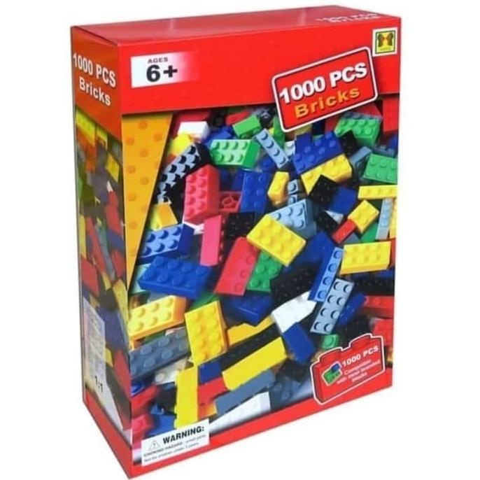 Lego Bricks 1000 piezas juguetes creativos bloques de construcción