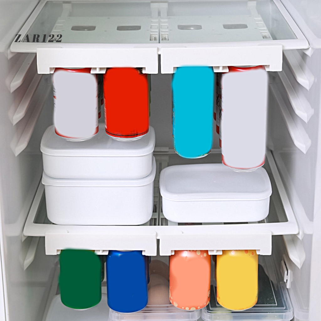 Contenedor Frige transparente con asa,adecuado para estantes de más de 30 cm FINEW Juego de 2 cajones organizadores para frigorífico caja de almacenamiento extensible recipiente de almacenamiento 