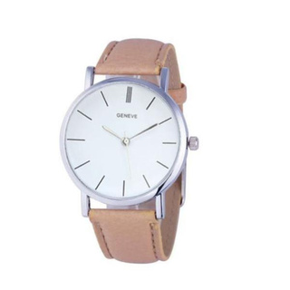 Womens Retro Design Leather Band Analog Alloy Quartz Wrist Watch BeeCost