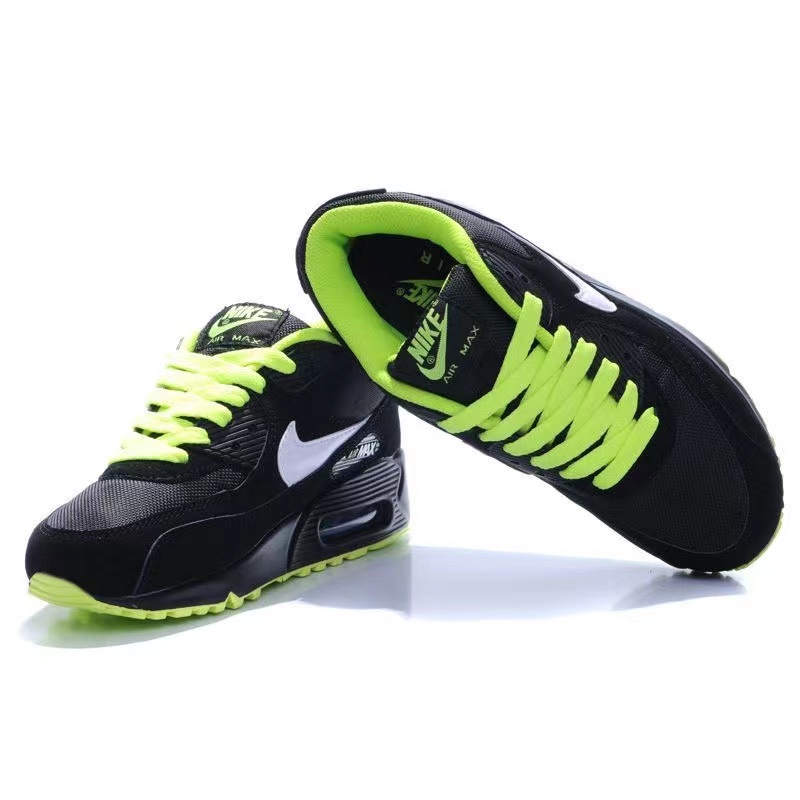Nike Air Max Fluorescente Verde Pareja Zapatos Deportivos Amortiguación Antideslizante Hombres Mujeres Correr 36-45 | México