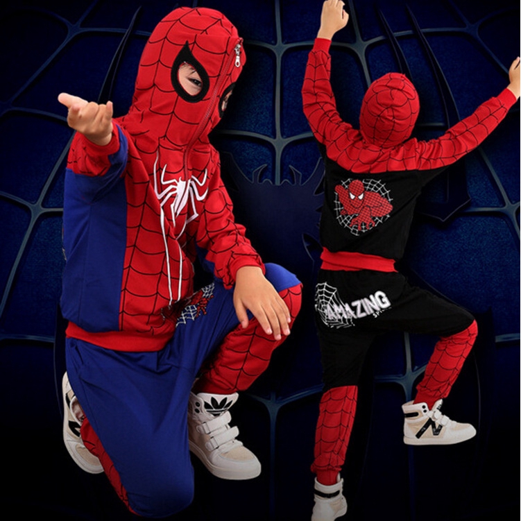 Nuevo Spiderman Bebe Ninos Conjuntos De Ropa De Algodon Deporte Traje Para Ninos Ropa Spider Man Cosplay Disfraces De Ninos Conjunto De Ropa Shopee Mexico