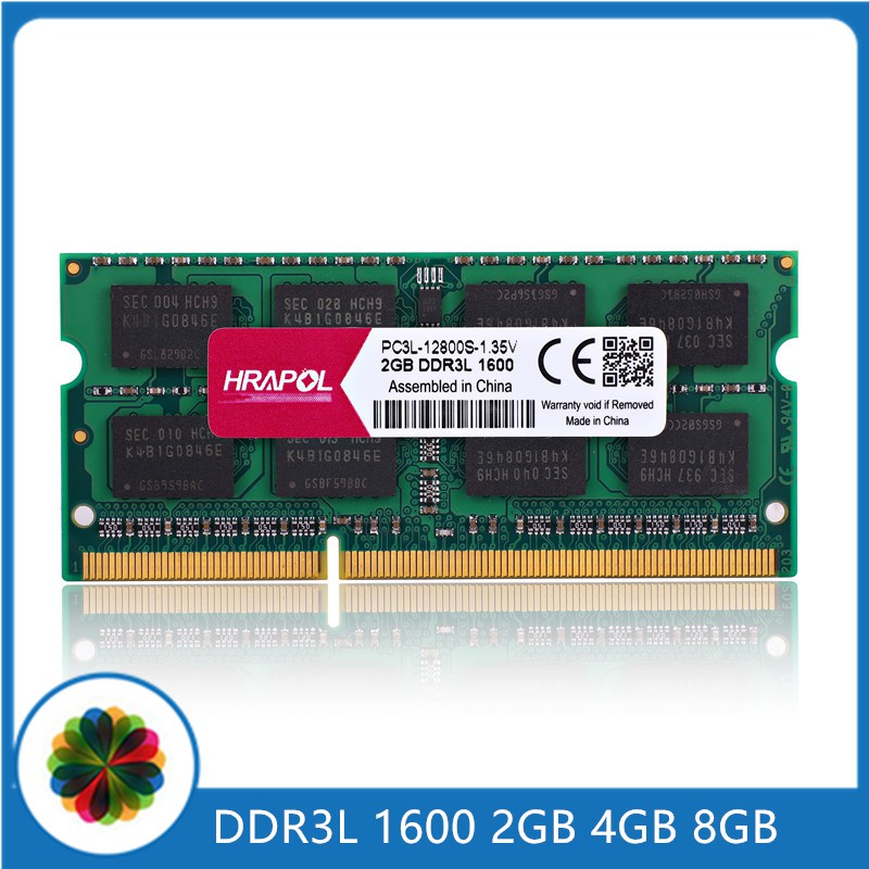 Memoria Ram DDR3L 8GB 4GB 2GB 1600 MHz PC3L-12800S 1600MHZ Memory for Laptop Sodimm D DDR3 2G 4G 8G Ram 1.35V Notebook sdram