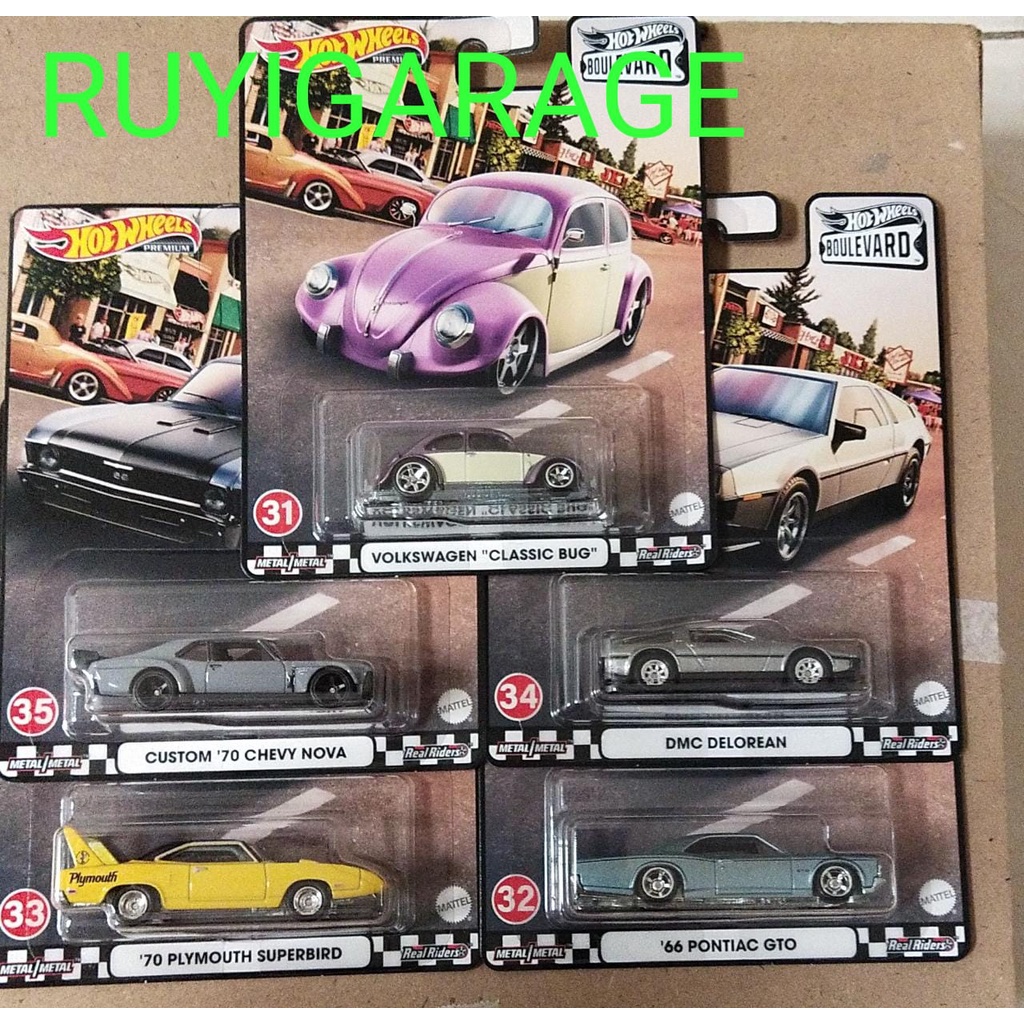 Hot WHEELS PREMIUM SET BOULEVARD completo Shopee México