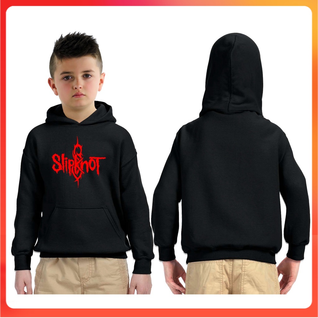 Sudadera capucha suéter Chamarra cremallera UNISEX SLIPKNOT para niños | Shopee