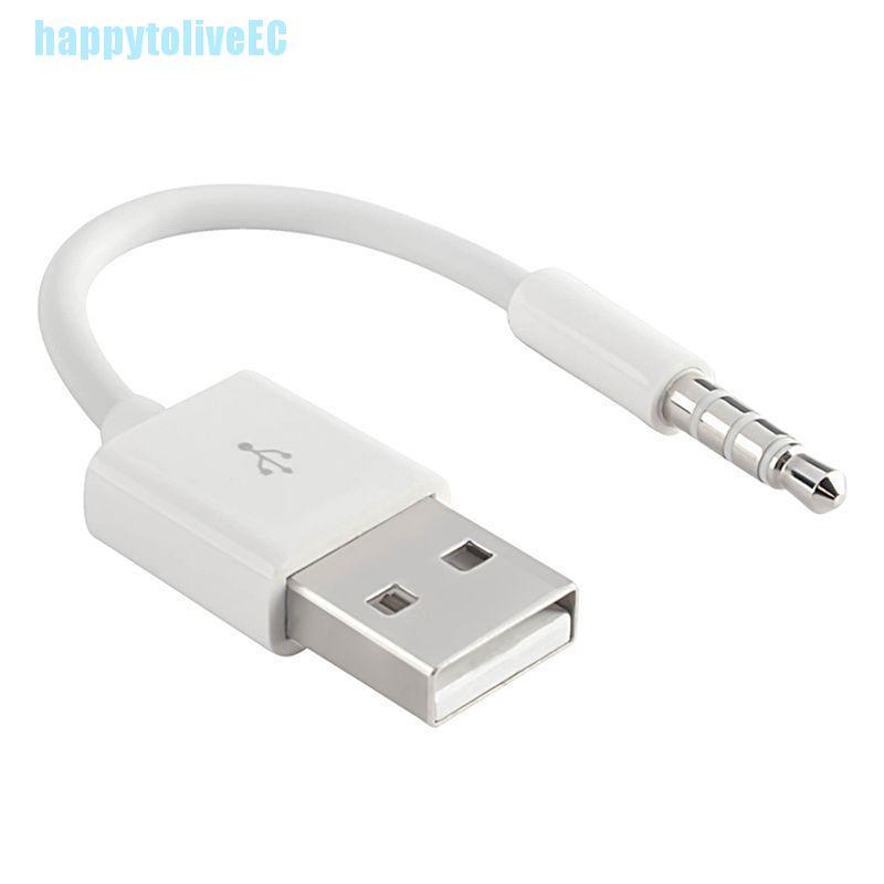 Happytoliveec Usb Charger Data Sync Cable For Ipod Shuffle 3rd 4th 5th Generation Hec Shopee Mexico