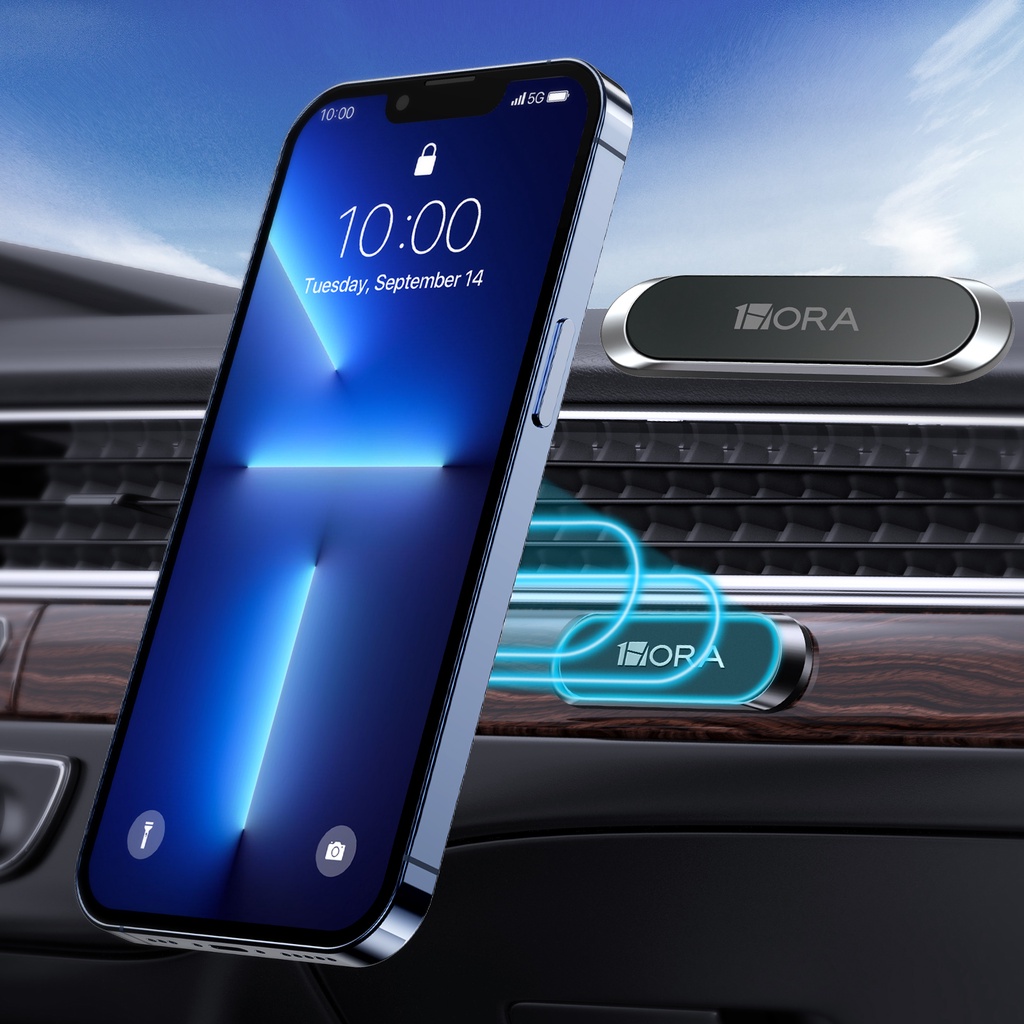 Soporte para Teléfono del Coche Magnético Montaje De Ventilación De Aire Cuna Para Huawei P Smart 2019 