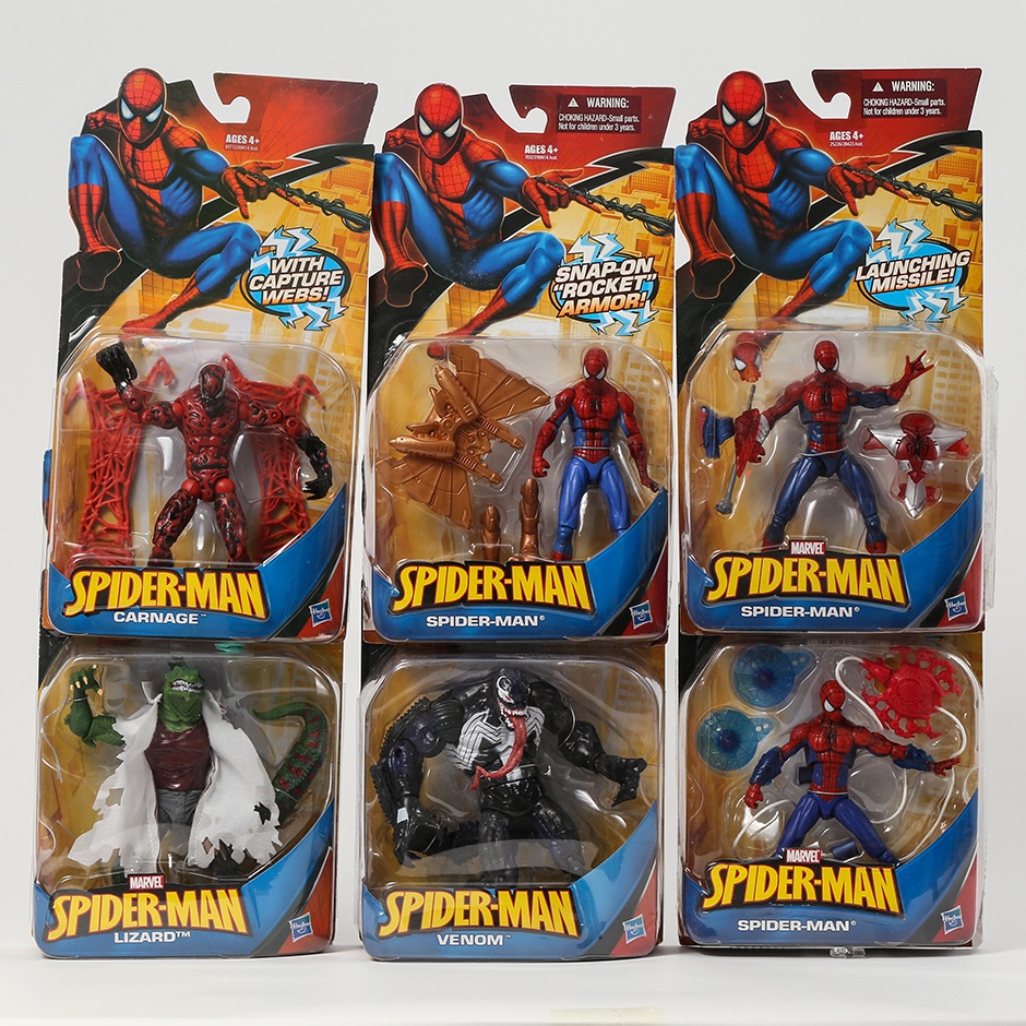 Marvel The Amazing Spider Man Carnage Venom Lizard Spiderman Coleccionable  Modelo Muñeca Figura De Acción Juguete | Shopee México