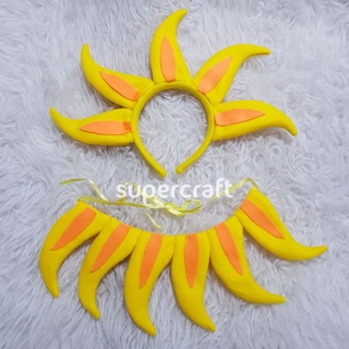 Diadema para el sol de sol disfraz personaje de disfraz de Drama Jungle Flower | Shopee México