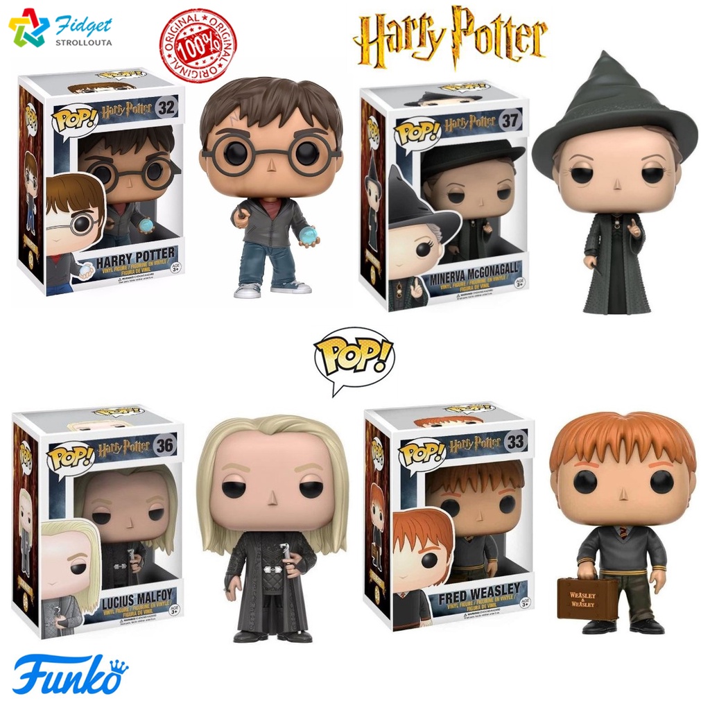 Figuras De Acción De Harry Potter De 10 Cm Juguetes Modelo D 