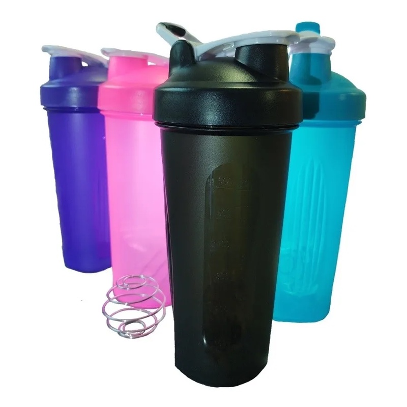 Cilindro Shaker Para Gym Vaso Mezclador Botella agua Fitness Shopee