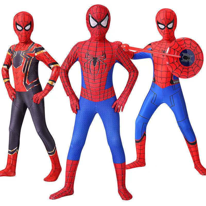 traje de pareja para niños Adult Spider-manjump Insomniac Spiderman Cosplay  disfraz 3D impresión Spidey Zentai Suit | Shopee México